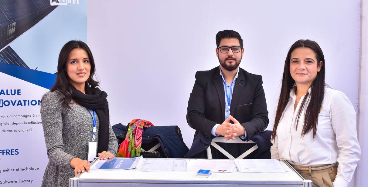Participation aux forums des entreprises Job Fair 2.0 et HEC’Recrut